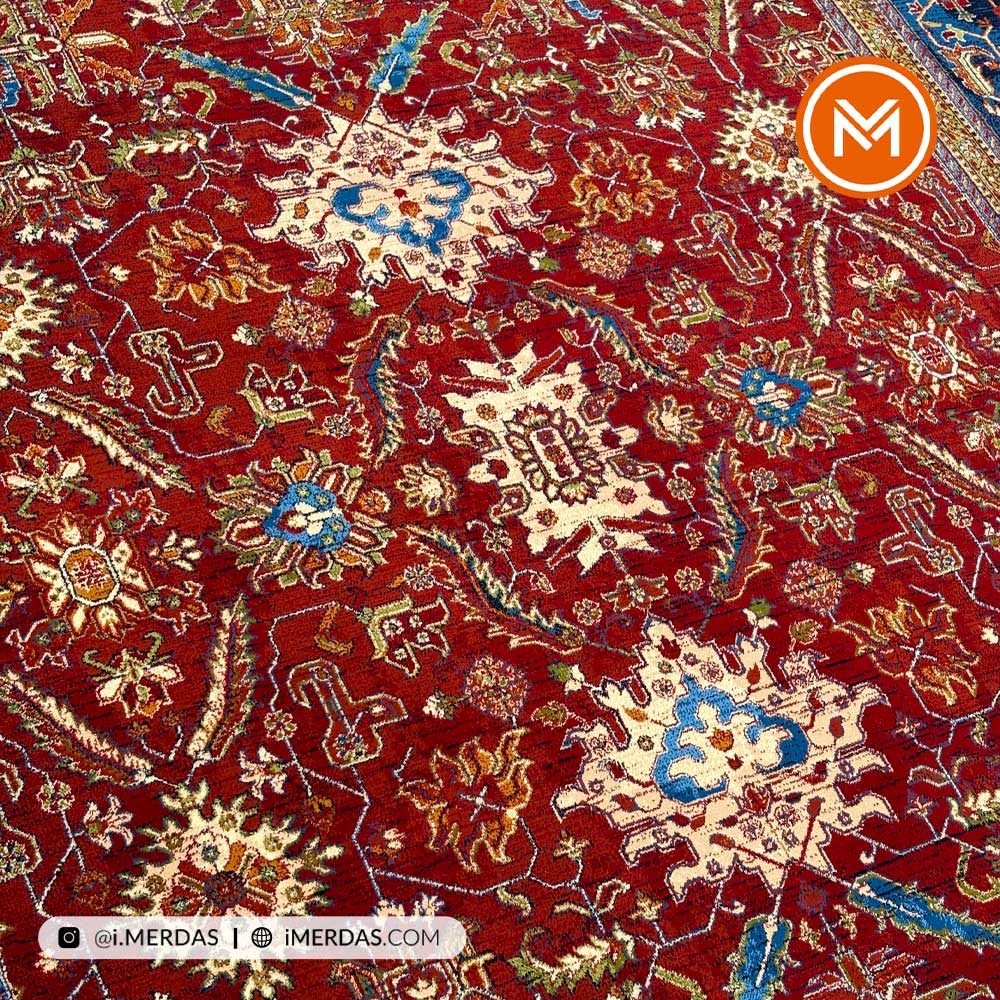 فرش گبه کد 123 قشقایی زمینه روناسی